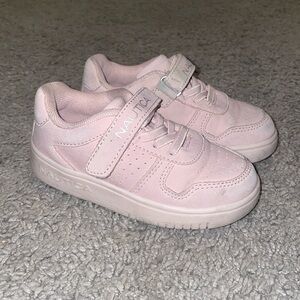 Nautica light pink sneakerss, Velcro girls shoes size 8c